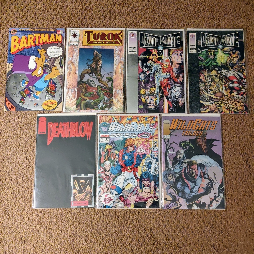 Lot of 7 Image/Valiant Issue #1 Comic Books